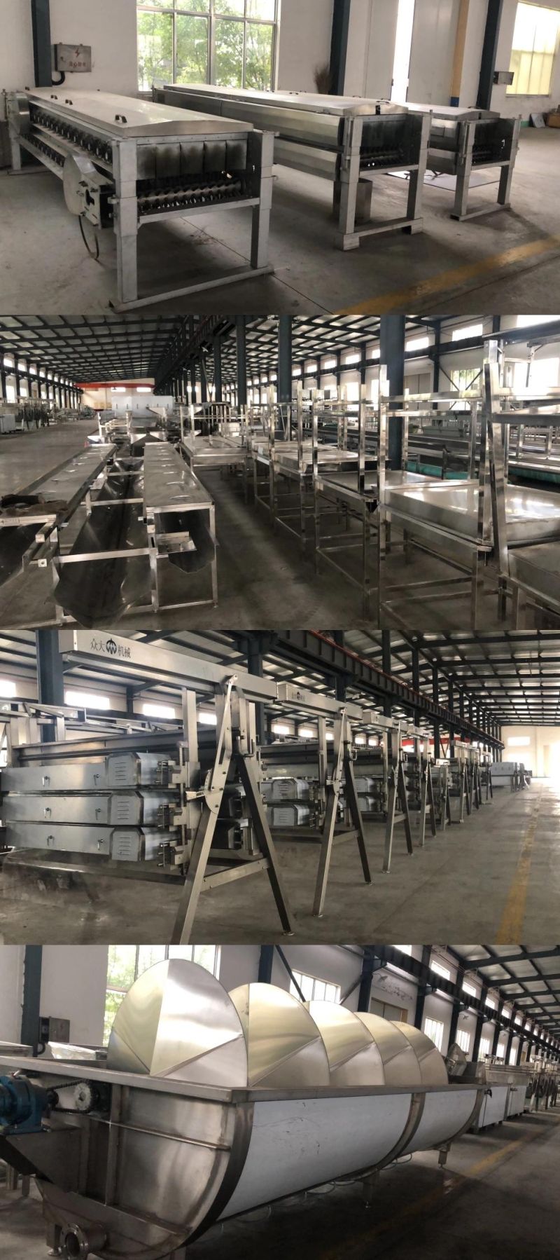 Slaughterhouse Equipment and Tools Halal Abattoir Line Broiler Chicken Poultry Slaughter Equipment Machine Price