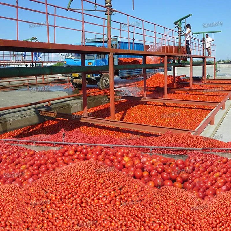 600 Tons Per Day Tomato Sauce Puree Jam Paste Ketchup Processing Line/Tomato Paste Production Line Machines