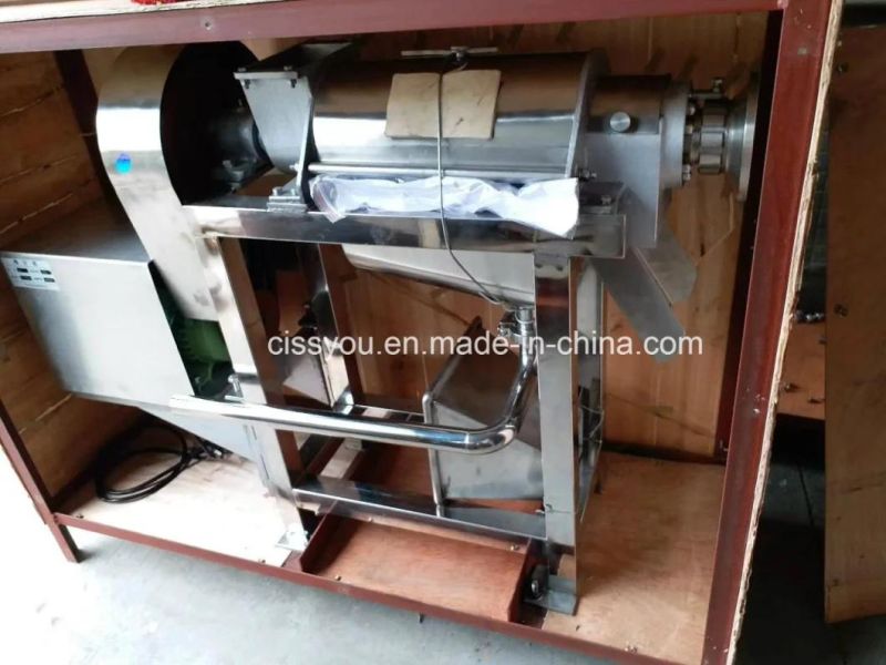 China Stainless Steel Fruit Juicer Carrot Juice Making Extruder Machine
