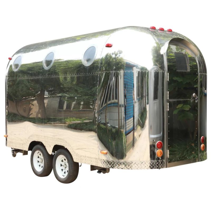 Mobile Camper Trailer Stainless Steel Kitchen Food Catering Trailer Fast Food Truck Mobile Food Carts/ Mobile Food Truck with / Buy Mobile Food Carts