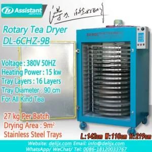 Round Rotary Tea Leaves Baking Machine and Equipment Supplier Dl-6chz-9b