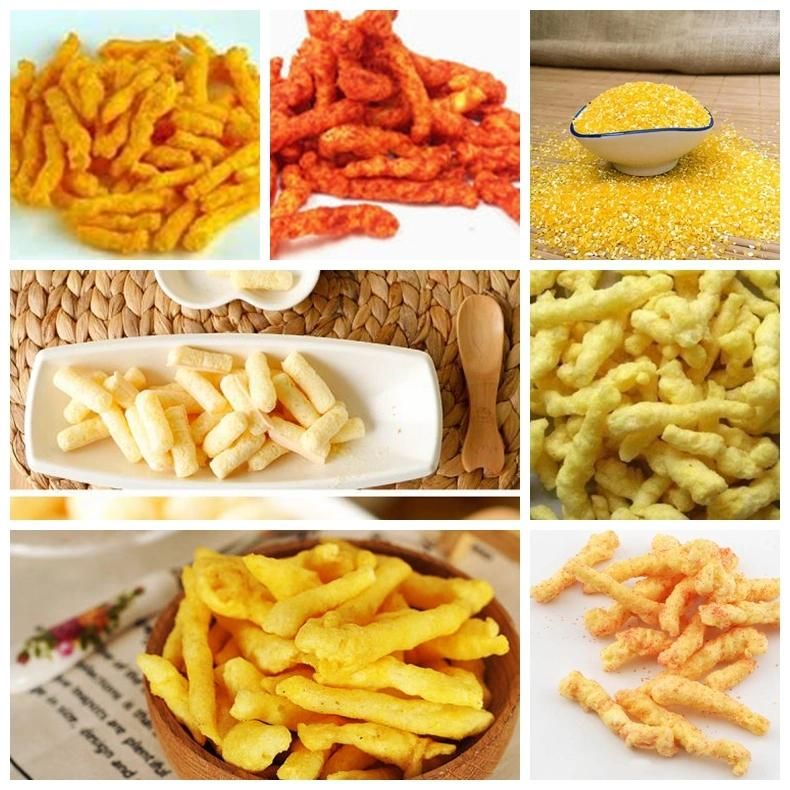 High Effective Baked Cheetos Kurkure Niknak Processing Line