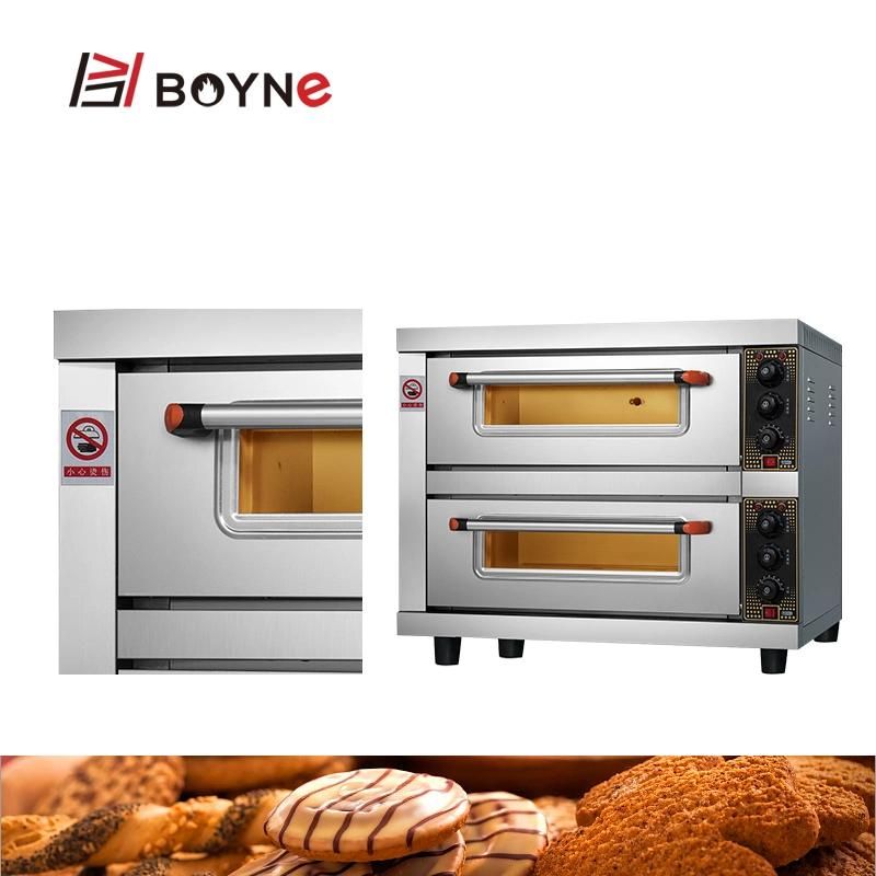 Western Hotel Kitchen Baking Oven Two Deck Two Trays