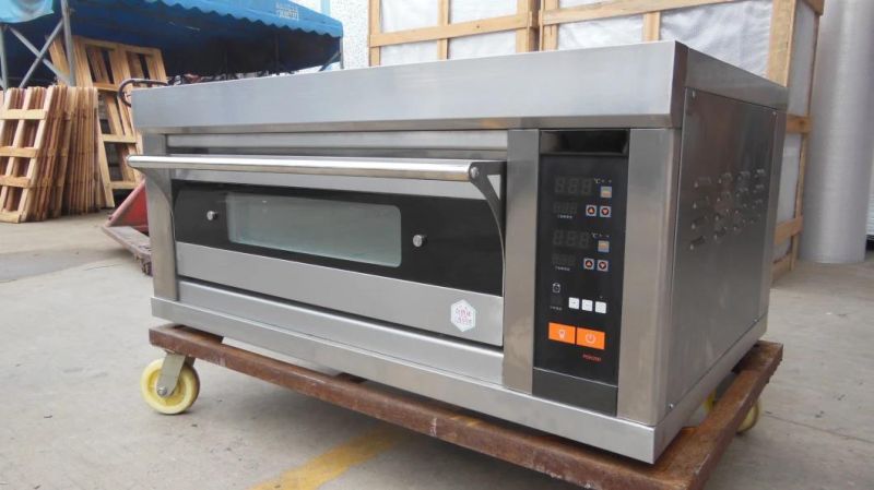 Manufacturer Industrial One Layer Two Tray Stainless Steel Electric Steam Oven