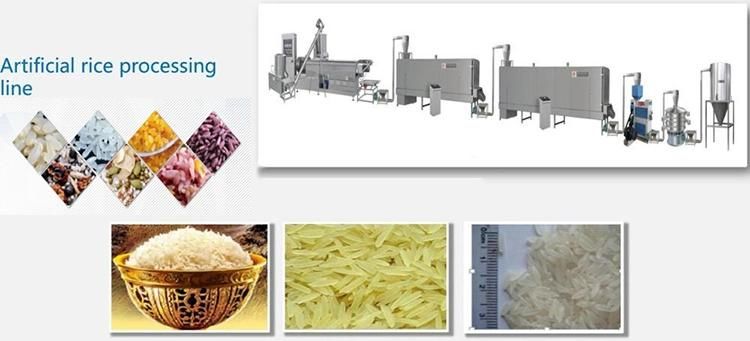 Nutrition Fortified Instant Rice Production Line Machine