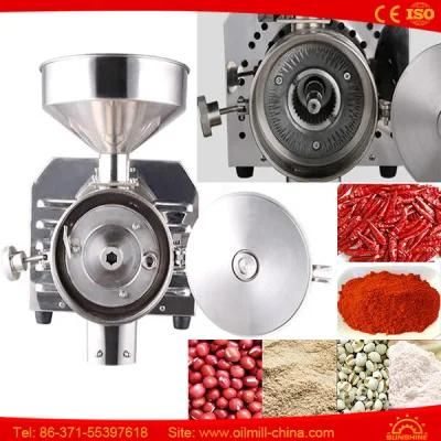 Top Sale Coffee Herb Grinding Commercial Nut Grinder Machine