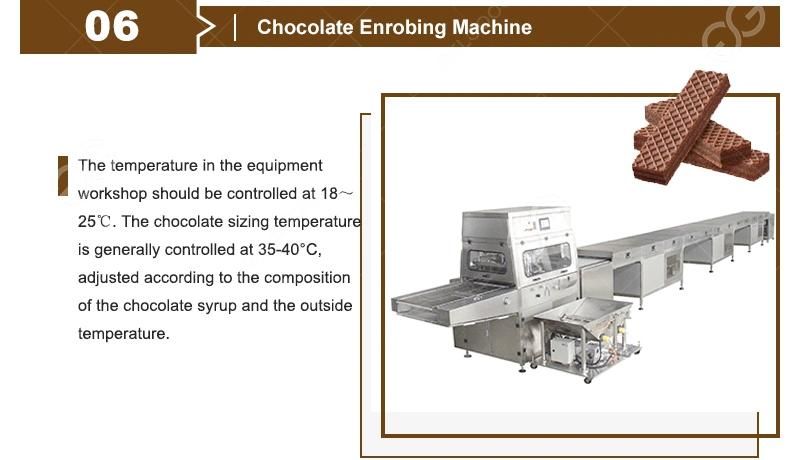 Small Automatic Candy and Chocolate Bean Making Machine Protein Bar Chocolate Production Line