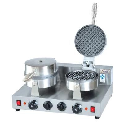 Uwb2 Electric Commercial Desktop Waffle Baker Waffle Maker Baking Machine