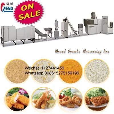 professional Industrial Full-Auto Bread Crumbs Making Machine Extruder Equipment