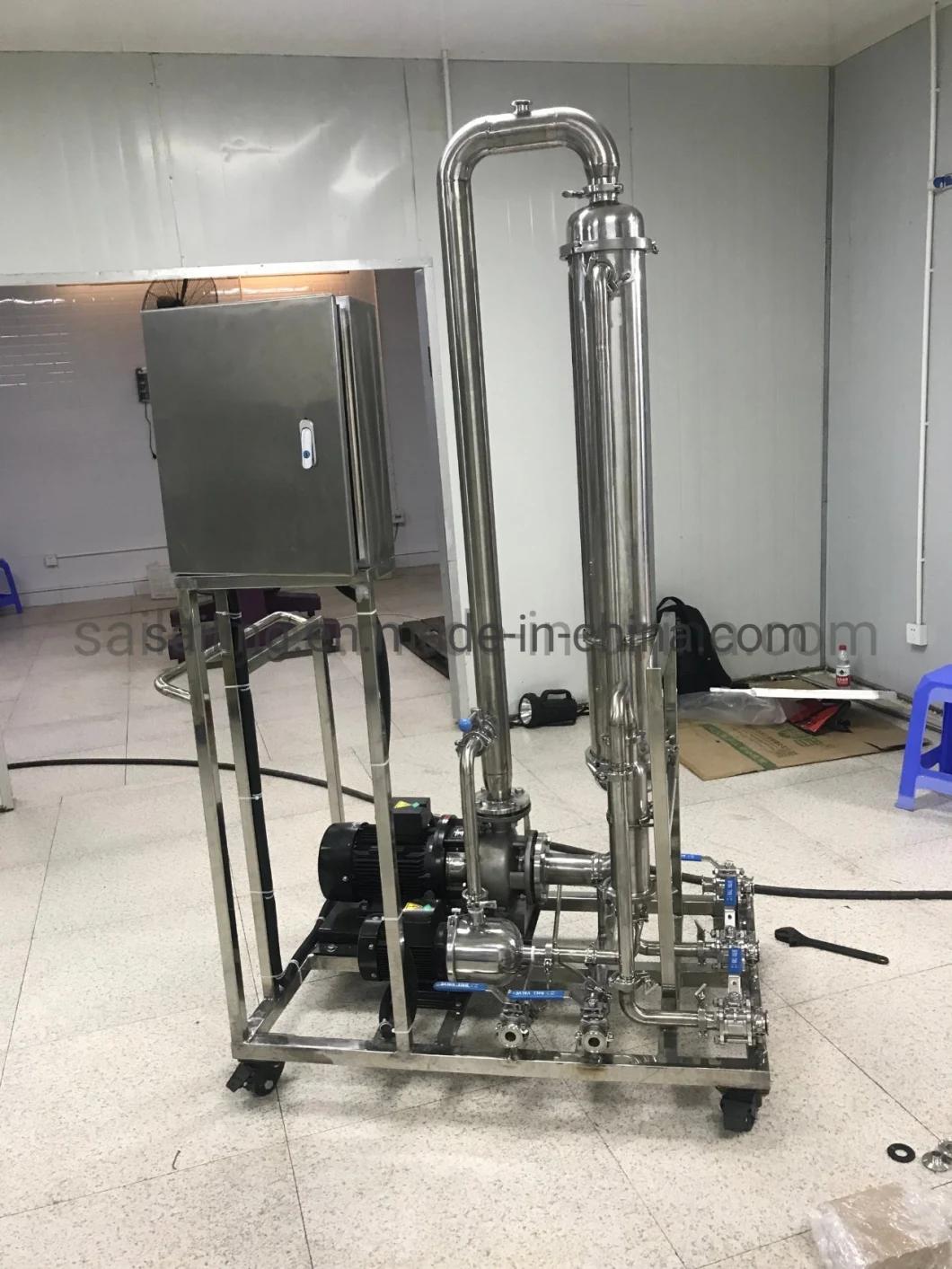 Cross Flow Filtration of Juice with Membrane Filter