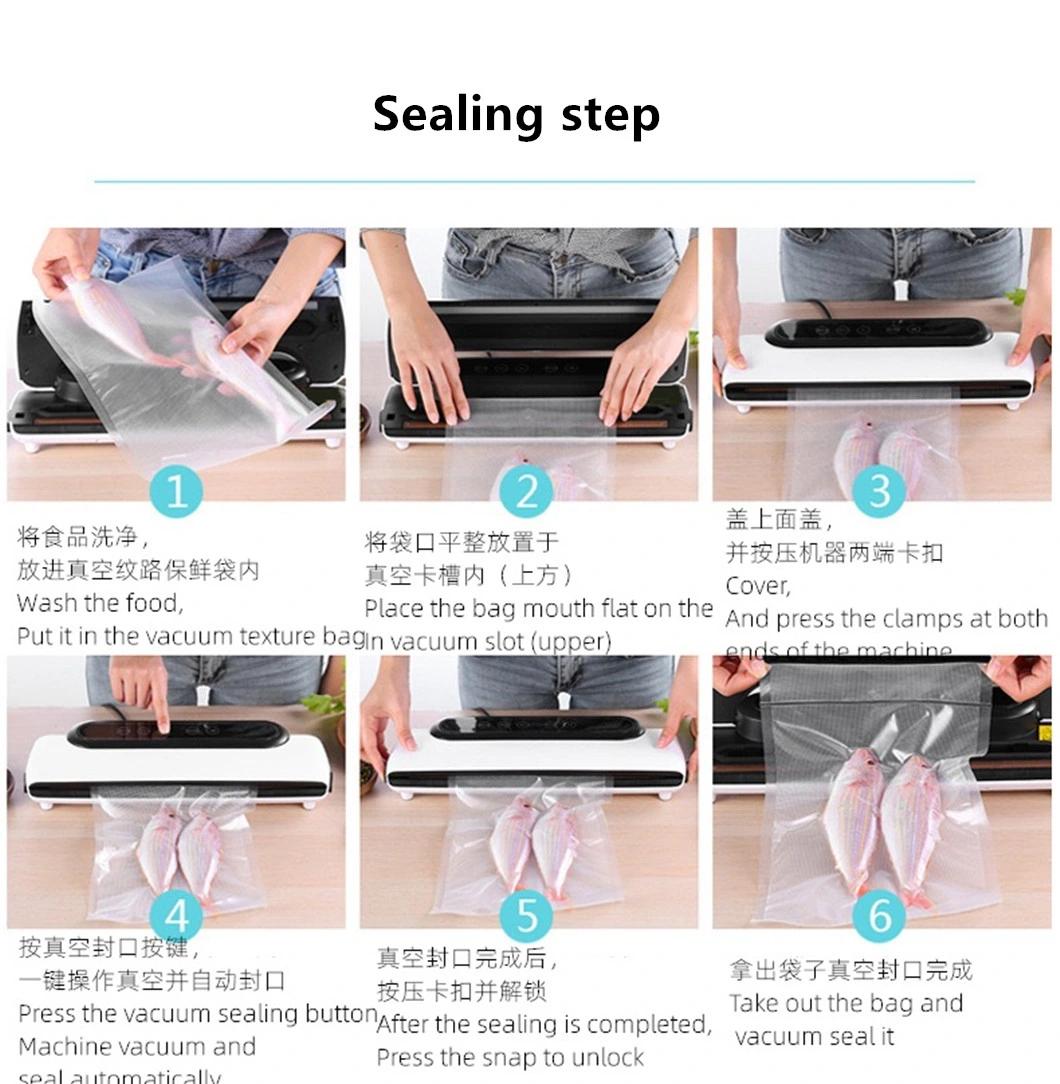 Household Plastic Bag Dry Food Vacuum Packing Sealing Machine