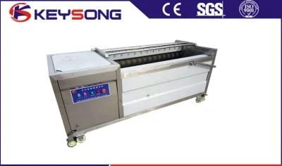 Fruit Vegetable Spray Washer Washing Brush Machine for Food and Beverage Industry