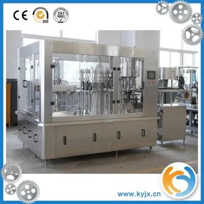 Glass Bottle Carbonated Drink Bottling Filling Machine with Capping