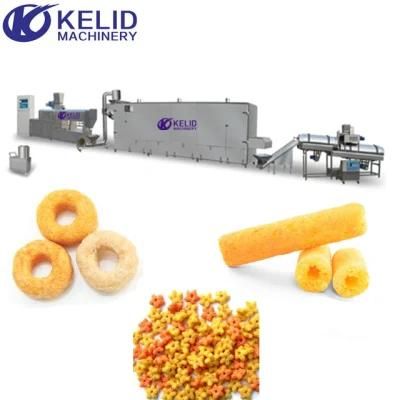 High Quality Really Certificate Puffed Snacks Food Processing Machine