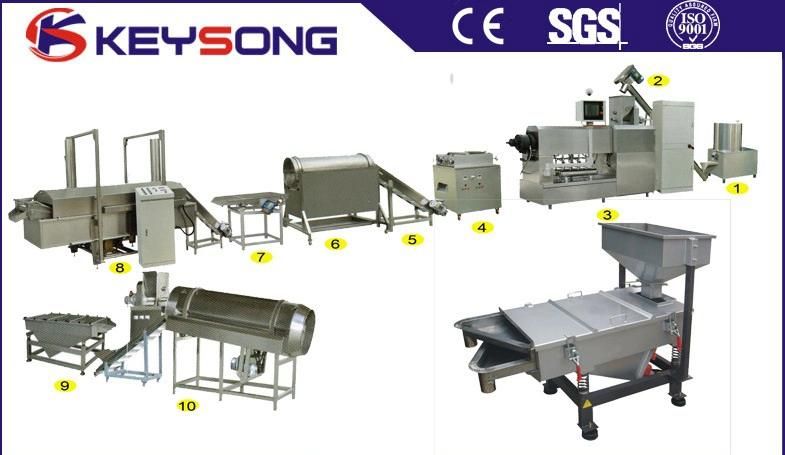 Commercial Tortilla Nacho Chips Snack Extruder Food Making Machinery