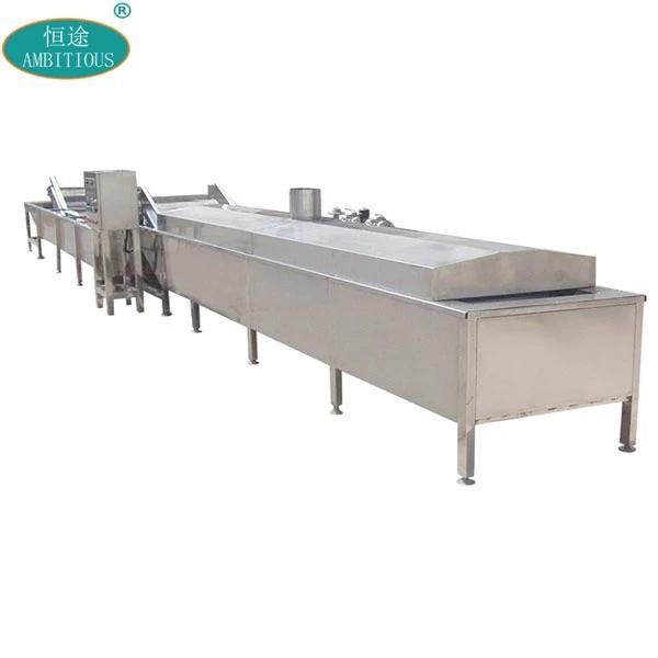 Continuous Precooking Machine Chicken Feet Blanching Machine