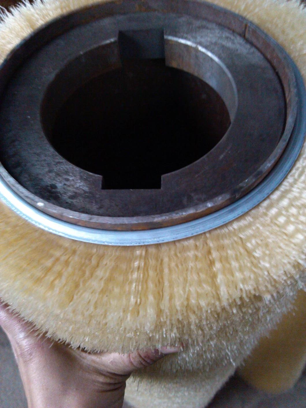 PP Material Winding Type Crimped Wire Roller Brush (YY-148)