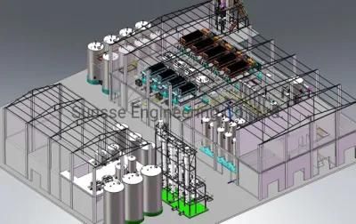 Automatic Anhydrous Crystal Dextrose Production Line/Plant Design &amp; General Contracting
