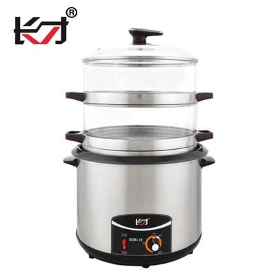 Scm-10L Electric Steam Cooker Cheap Food Steamer