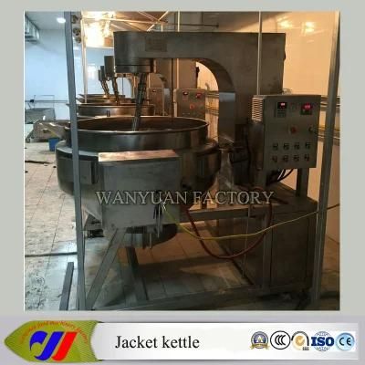 500 Liters Planetary Stirrer Jacketed Kettle with Gas Heating
