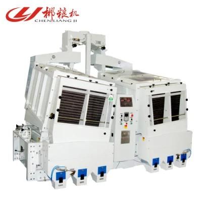 Efficient Clj Double Body Paddy Separator Mgcz80b*20*2 Rice Milling Machine