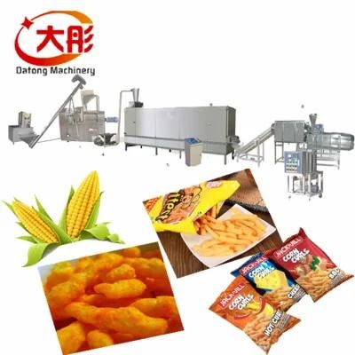 Corn Application Automatic Corn Curls Snacks Machinery