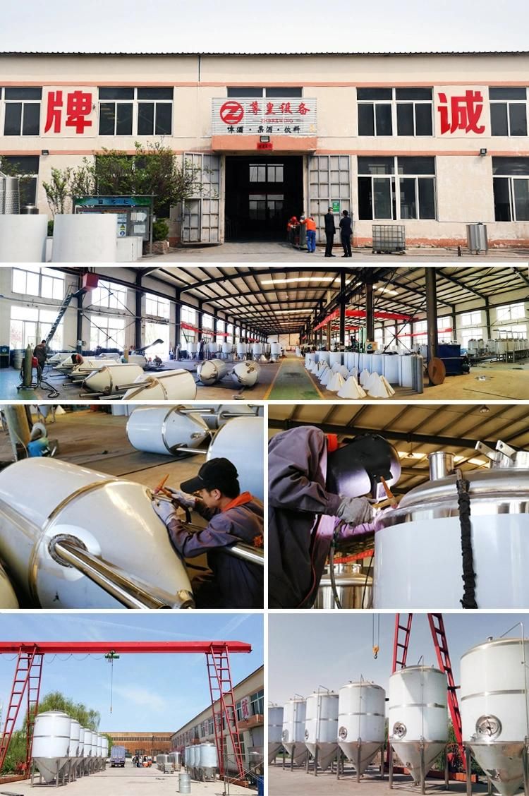 Stainless Steel Brewery 2000L Beer Process Equipment Professional