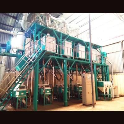 52t Per Day Turnkey Wheat Flour Milling Machine Price