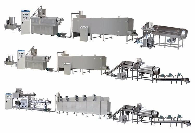 Small Pet Food Processing Machine Floating Fish Feed Pellet Extruder