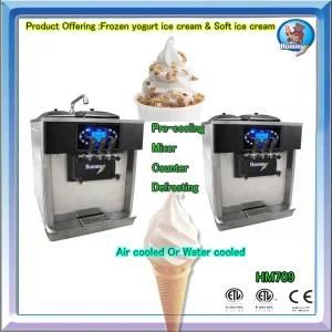 Mobile Model Soft Ice Cream Machine HM709