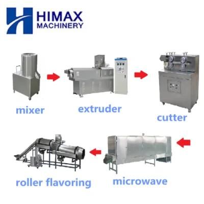 High Quality High Output Snack Food Making Extruder