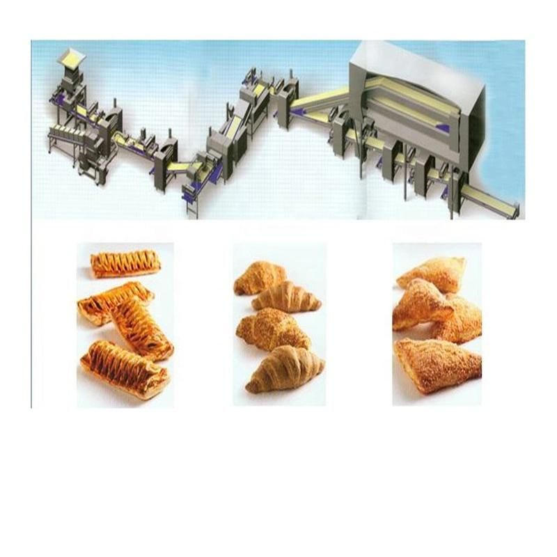 Hot Sale and New Type Automatic Croissant Production Line for Four Rows