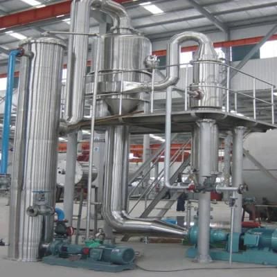 Single Effect Forced Circulation Evaporator Crystallizer Concentrator for Industrial ...