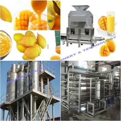 Cold Press Mango Juice Production Processing Line Machine
