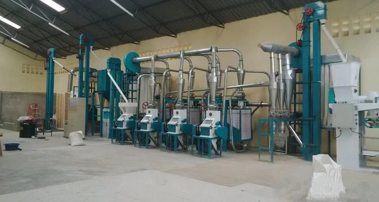 30t Broyeur De Maize Super Roller Powder Usine Plante Moulin De Maize