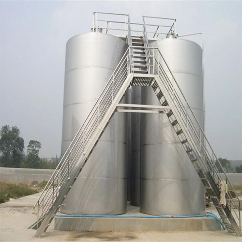 Polished 304 316 Stainless Steel Liquid Fermentation Storage Load Tank