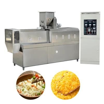 Broken Rice Reusing Production Line Vitamin Rice Machinery Extruded Rice Making Machinery