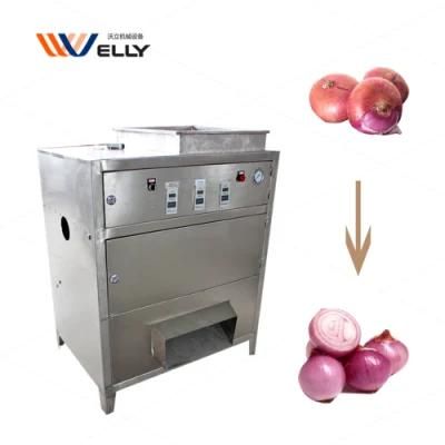 Newest Type Small Red Onion Peeling Machine Onion Skin Peeling Machine