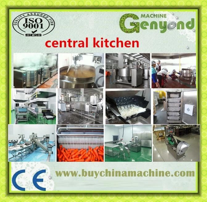 Central Kitchen for Food Processing Machine Production Line