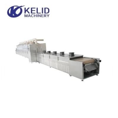 Tunnel Microwave Buckwheat Hull Drying Sterilizing Sterilization Machine