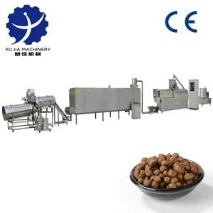 Dry Dog Cat Pet Food Production Line Animal Feed Making Machine