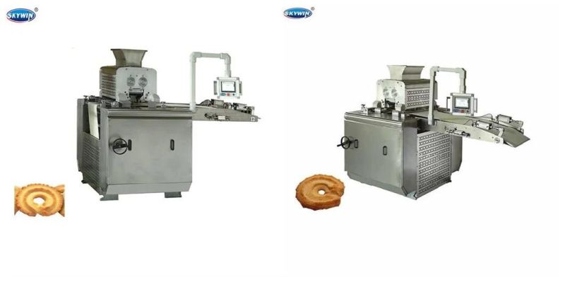 Food Processor Cookie Maker Combined Wire Cut & Deposit Cookies Automatic Machine