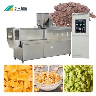 Fully Automatic Breakfast Morning Cereal Making Machine Extrusion Extruding Machine