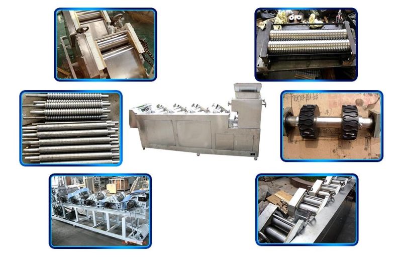 Commercial Fried Dough Snacks Extrusion Machine Fried Chips Processing Line Fried Rice Flakes Machine