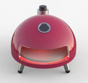 Different Diameter Gas Fired Pizza Oven Table Stove Pizza Cooking Outdoor with Ceramic ...