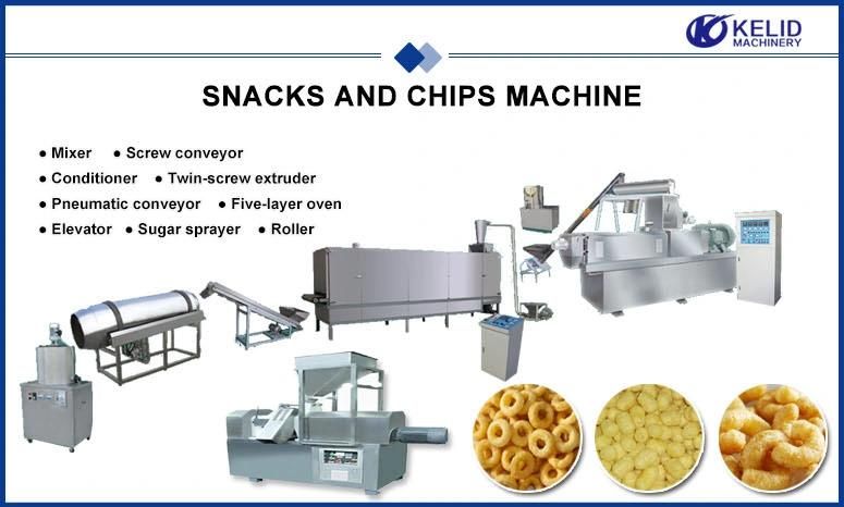 Fully Automatic High Quality Corn Snack Machine