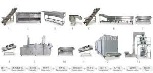 Factory Frying Equipment Fresh Frozen French Fries Making Machine/Fully Automatic Lays ...
