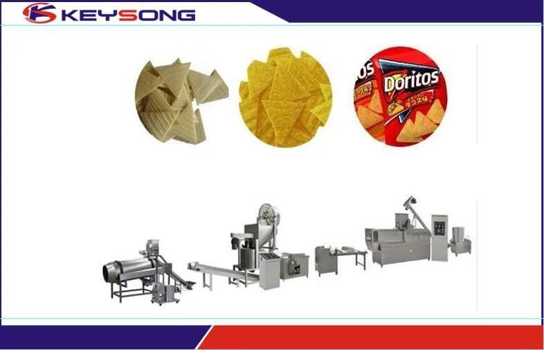China Manufacturer Doritos Tortilla Triangle Chip Processing Line