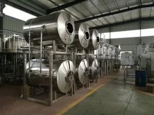 Stacked Horizontal Tanks for Micro Brewery or Brewpub