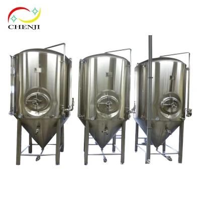 15bbl Stainless Steel Jacketed Double Layer Heat Preservation Beer Production Machine ISO ...
